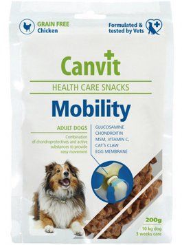 Canvit MOBILITY - ласощі для здоров'я суглобів собак 200 гр 475 фото