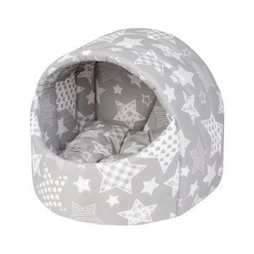 Лежанка Collar Д101 Лукошко №1 хутряний для собак і кішок, 31&times;36&times;30 см колір в асортименті 1732/7925 фото