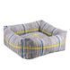 Лежак для тварин BronzeDog Comfort Квадратний Сірий S 40*40 см 1412111 фото 2
